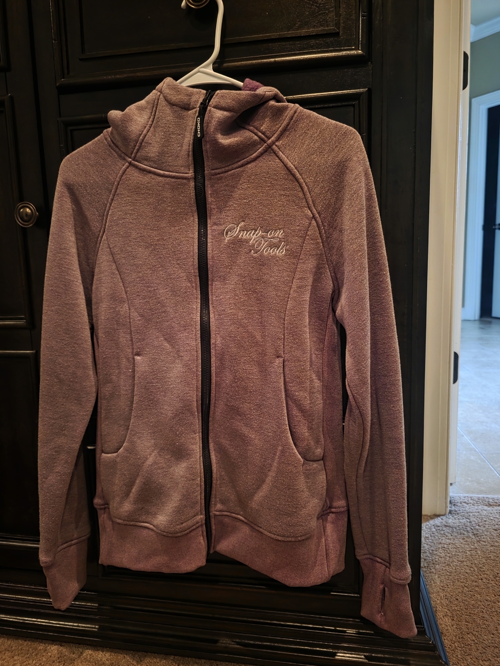 Snap-on Tools Women's Mauve Zip-Up Utility Jacket